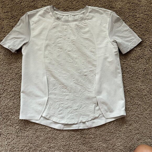 Lululemon white shirt size 0 - Picture 1 of 2